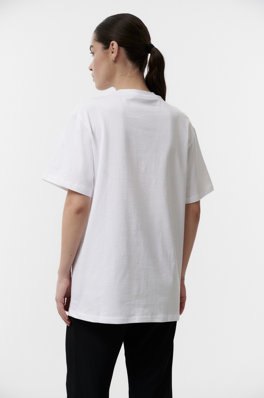 Basic white T-shirt